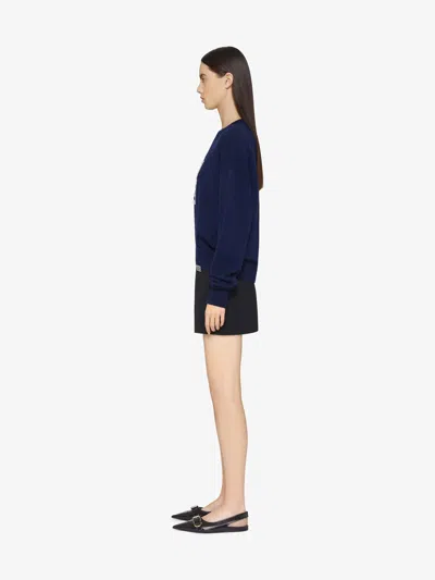 Givenchy 4g Sweater In Cashmere In Black