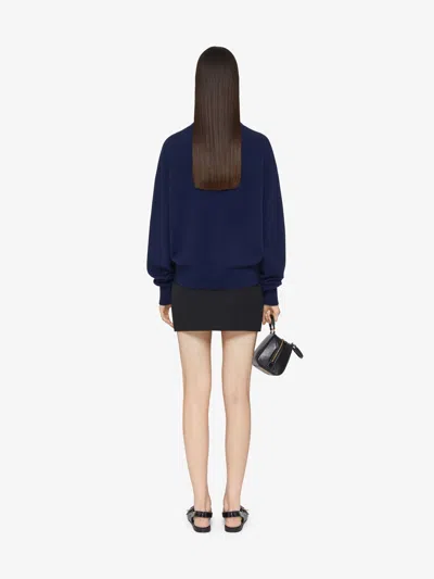 Givenchy 4g Sweater In Cashmere In Black