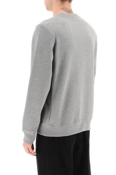 Ps By Paul Smith Ps Paul Smith Zebra Logo Sweatshirt With Zebra Logo In Gray