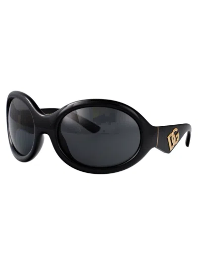 Dolce & Gabbana Geometric Frame Sunglasses