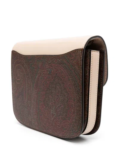 Etro Shoulder Bag With Paisley Print Panels