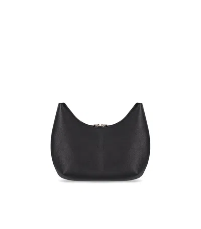Furla Goccia S Black Crossbody Bag