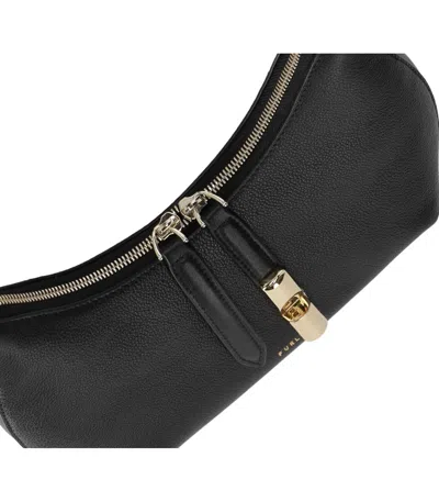 Furla Goccia S Black Crossbody Bag
