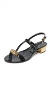 FERRAGAMO Favilia Jelly City Sandals