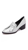 Silver Metallic Patent Leather