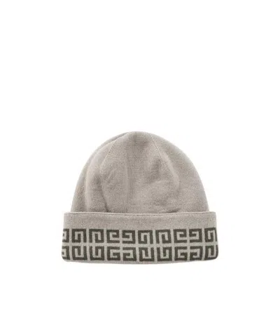 Givenchy Logo Hat In Gray
