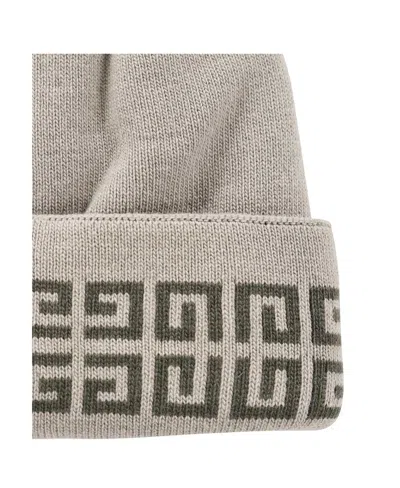 Givenchy Logo Hat In Gray