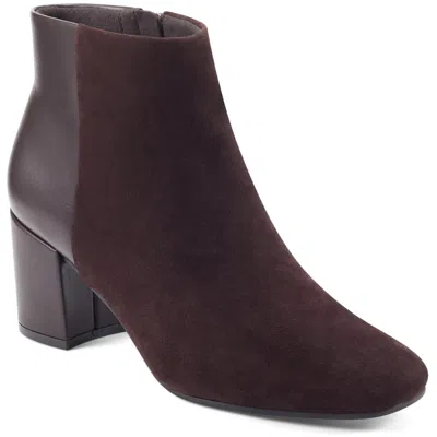 Easy Spirit Tamara Womens Zip-up Ankle Boots In Purple