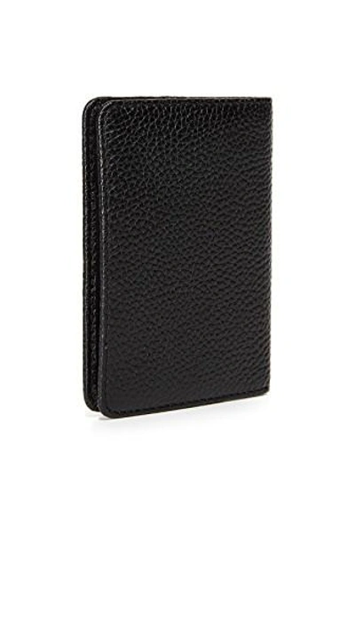 Shop Marc Jacobs Gotham Passport Cover In Black