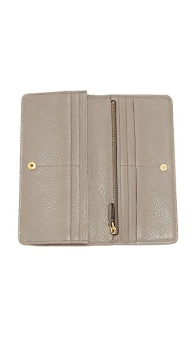 Shop Marc Jacobs Recruit Open Face Wallet In Mink