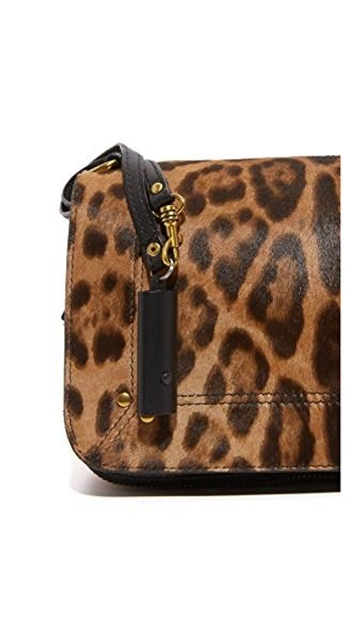 Shop Jérôme Dreyfuss Bobi Shoulder Bag In Leopard