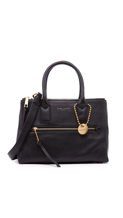 Shop Marc Jacobs Recruit East / West Tote In Black