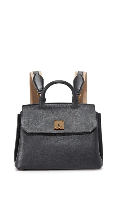 Mcm Milla Large Convertible Satchel Black ModeSens