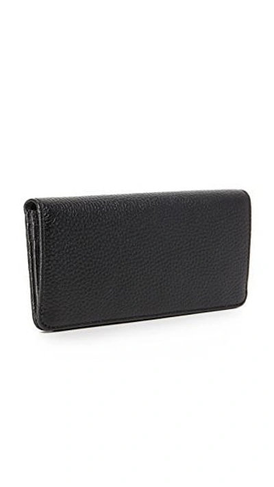 Shop Marc Jacobs Gotham Open Face Wallet In Black