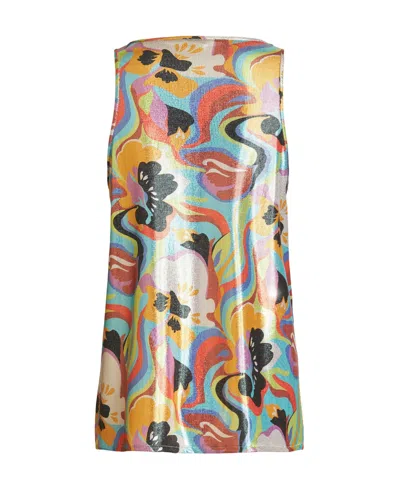 Etro Multi-coloured Floral Pattern Top In Multicolor