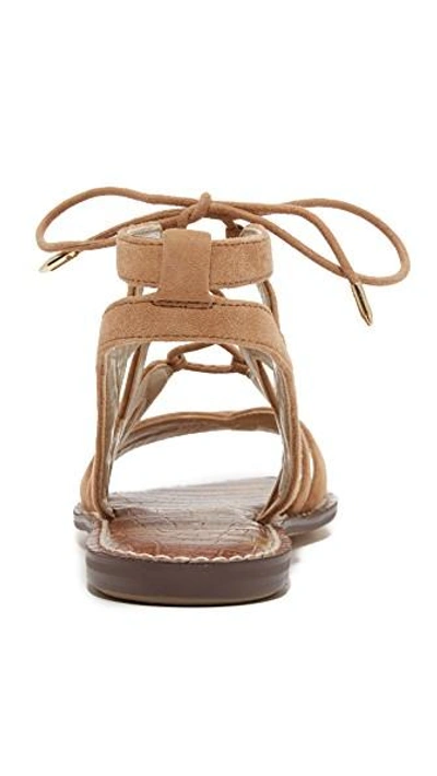 Shop Sam Edelman Gemma Gladiator Sandals In Golden Caramel
