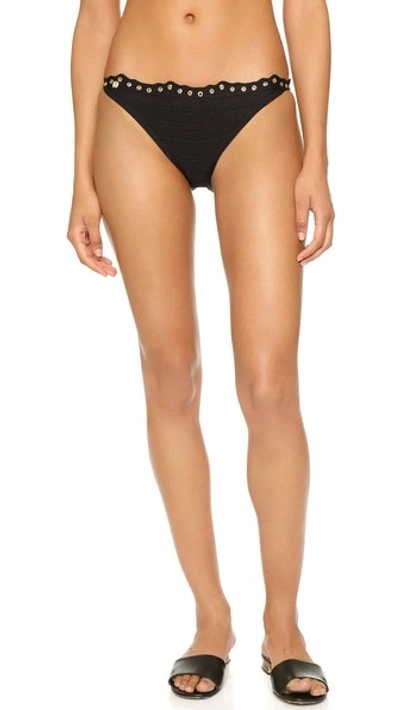 Herve Leger Bandage Bikini Bottoms In Black