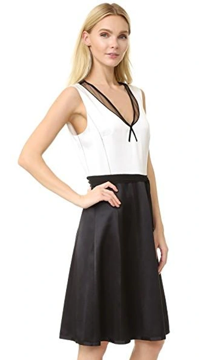 Shop Marc Jacobs Sleeveless V Neck Dress In White