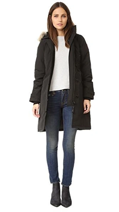 Canada goose kensington parka admiral blue top