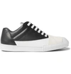 MARNI Rubber-Panelled Leather Sneakers 