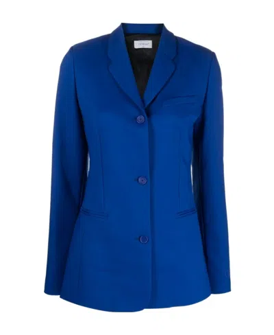 Off-white Tech Drill Tailoring Jacket In Blue