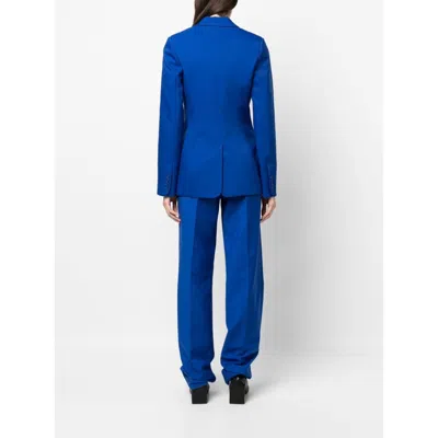 Off-white Tech Drill Tailoring Jacket In Blue