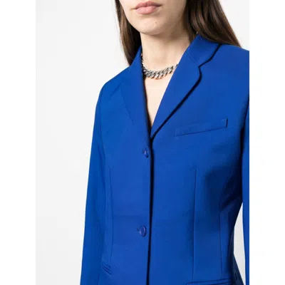 Off-white Tech Drill Tailoring Jacket In Blue
