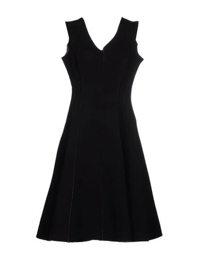Norma Kamali Knee-length Dresses In Black