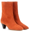 ISABEL MARANT DYNA SUEDE BOOTS,P00189170