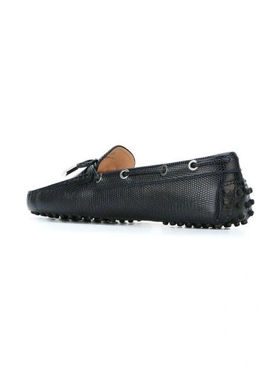 Shop Tod's Textured Driving Shoes