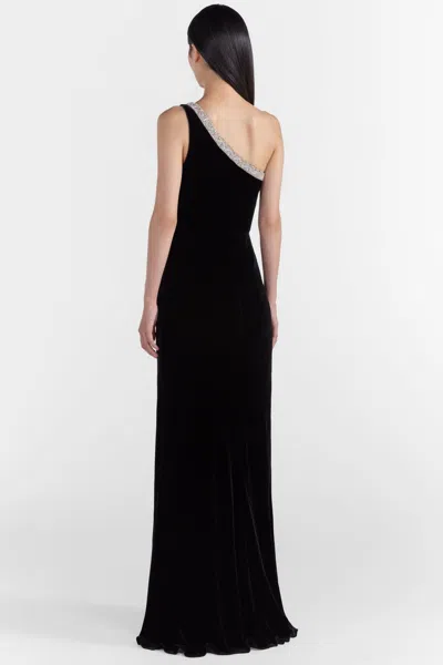 Saloni Justine B In Black Serpentine Embroidery