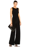 Norma Kamali Women's Sleeveless Jumpsuit Black In Black