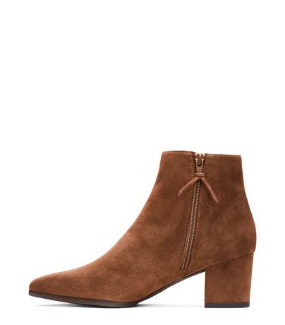stuart weitzman zepher suede bootie