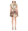 VALENTINO Floral-jacquard silk dress