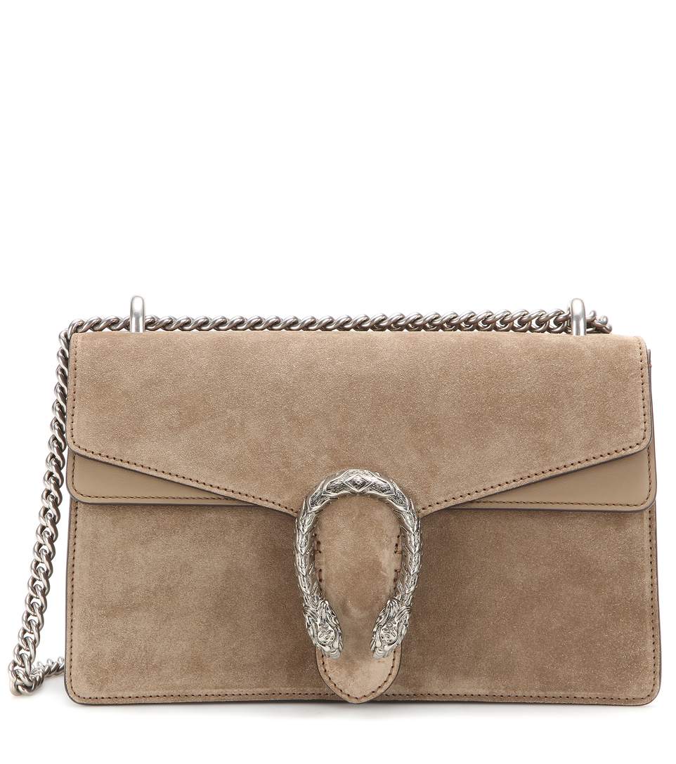 gucci dionysus taupe suede