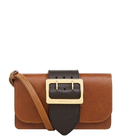 Burberry The Buckle Bag In Brown