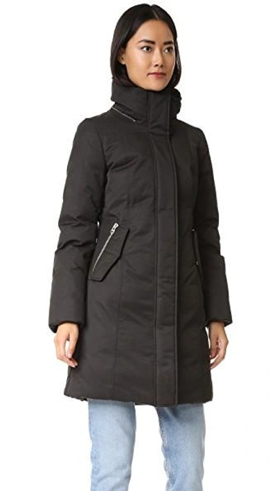Shop Mackage Kerry Coat In Black