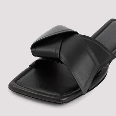 Acne Studios Bow-detailing Leather Slides