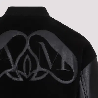 Alexander Mcqueen Calf Leather Jacket Men