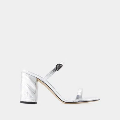 Alexander Mcqueen Seal Heeled Sandals