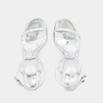 Alexander Mcqueen Rmadillo Metal-bar Sandals