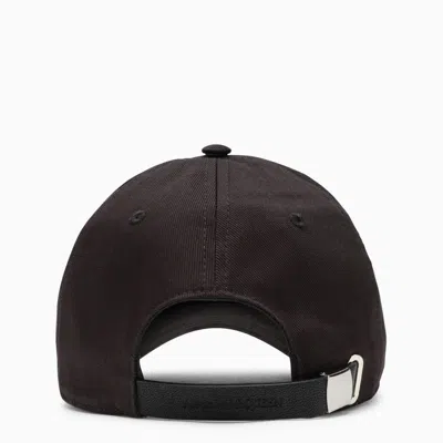 Alexander Mcqueen Branded Baseball Cap With Curved Peak