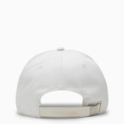 Alexander Mcqueen Embroidered-motif Cotton Cap
