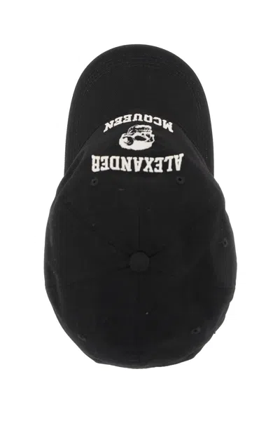 Alexander Mcqueen Embroidered Cotton-twill Baseball Cap