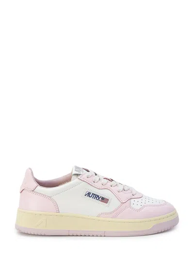 Autry Medalist Bi-color Leather Sneakers