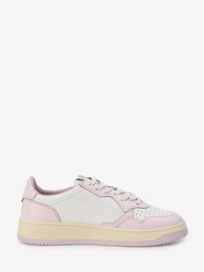 Autry Medalist Bi-color Leather Sneakers