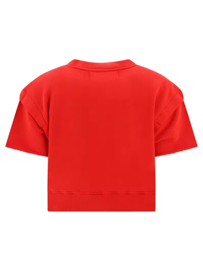 Autry Logo Crew Neck Short Sleeve Ribbed Hem T-shirt