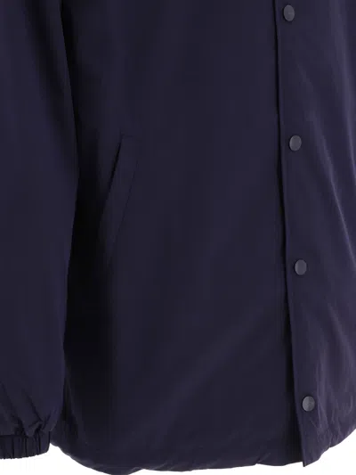 Autry Logo-printed Textured Coach Jacket