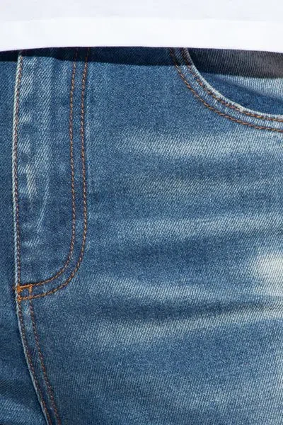 Balmain Women's 5 Pkts Medium Blue Slim Jeans
