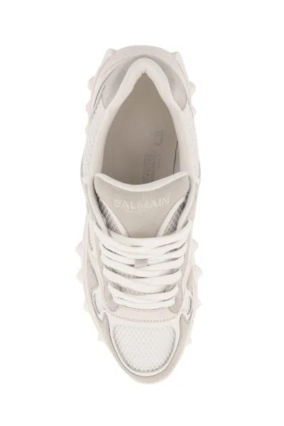 Balmain White B-east Sneakers